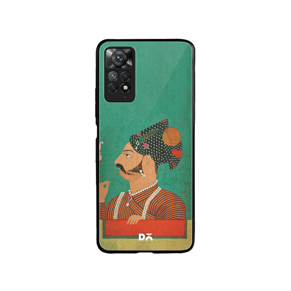 

DailyObjects Rajput Facial Hair Glass Case Cover For Xiaomi Redmi Note 11 Pro