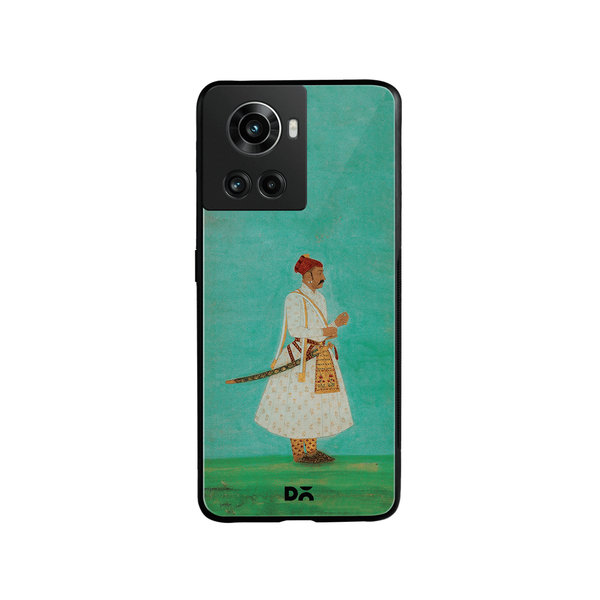 

DailyObjects Rajput Warrior Full Glass Case Cover For OnePlus 10R