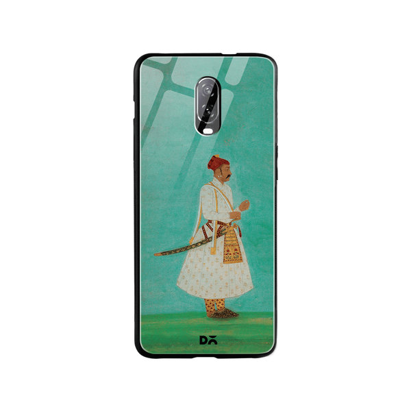 

DailyObjects Rajput Warrior Full Glass Case Cover For OnePlus 7