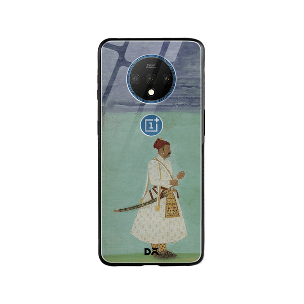 

DailyObjects Rajput Warrior Full Glass Case Cover For OnePlus 7T
