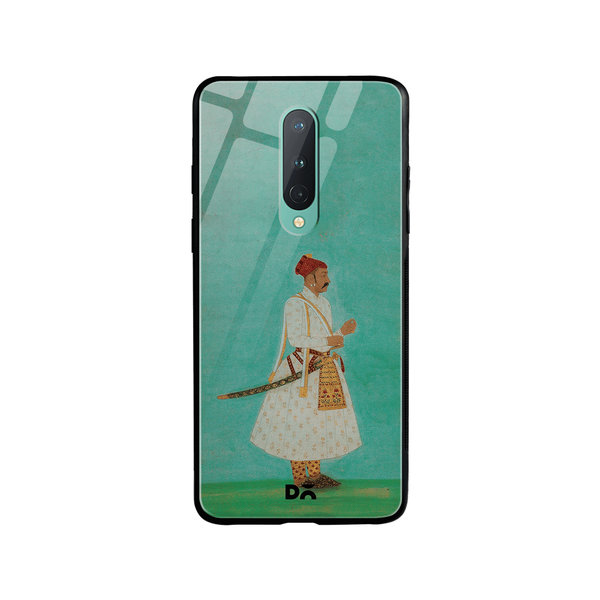 

DailyObjects Rajput Warrior Full Glass Case Cover For OnePlus 8
