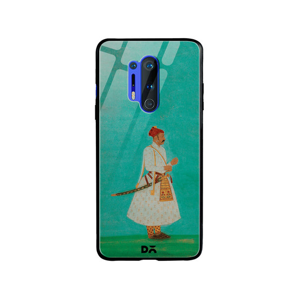 

DailyObjects Rajput Warrior Full Glass Case Cover For OnePlus 8 Pro