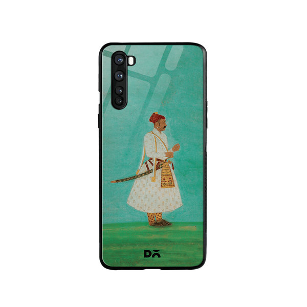 

DailyObjects Rajput Warrior Full Glass Case Cover For OnePlus Nord