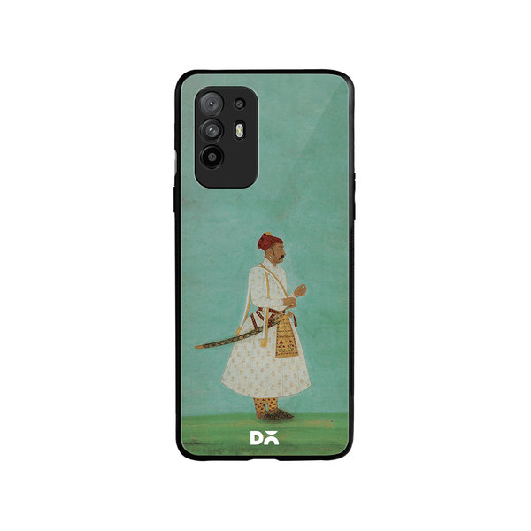 

DailyObjects Rajput Warrior Full Glass Case Cover For Oppo F19 Pro Plus