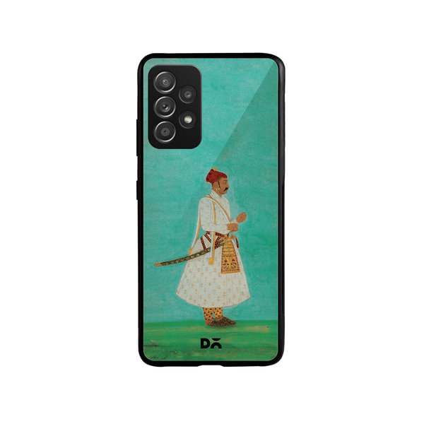 

DailyObjects Rajput Warrior Full Glass Case Cover For Samsung Galaxy A52