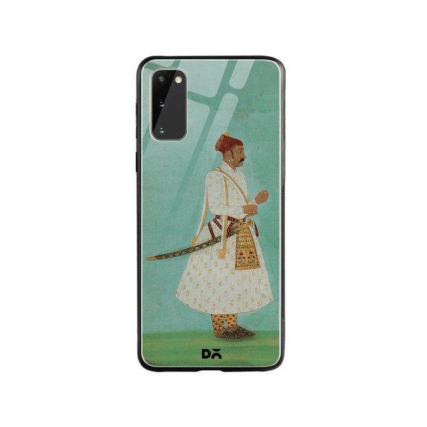 

DailyObjects Rajput Warrior Full Glass Case Cover For Samsung Galaxy S20