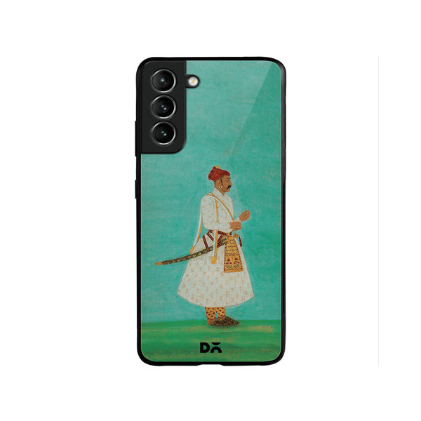 

DailyObjects Rajput Warrior Full Glass Case Cover For Samsung Galaxy S22