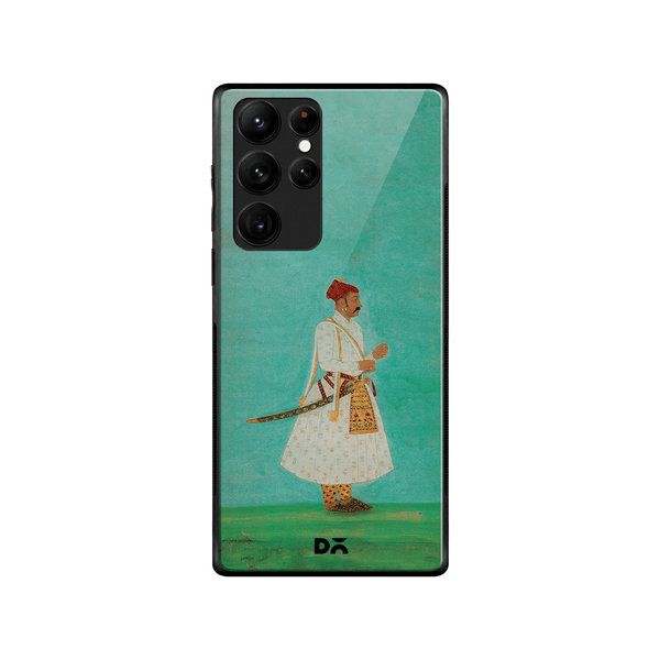 

DailyObjects Rajput Warrior Full Glass Case Cover For Samsung Galaxy S22 Ultra