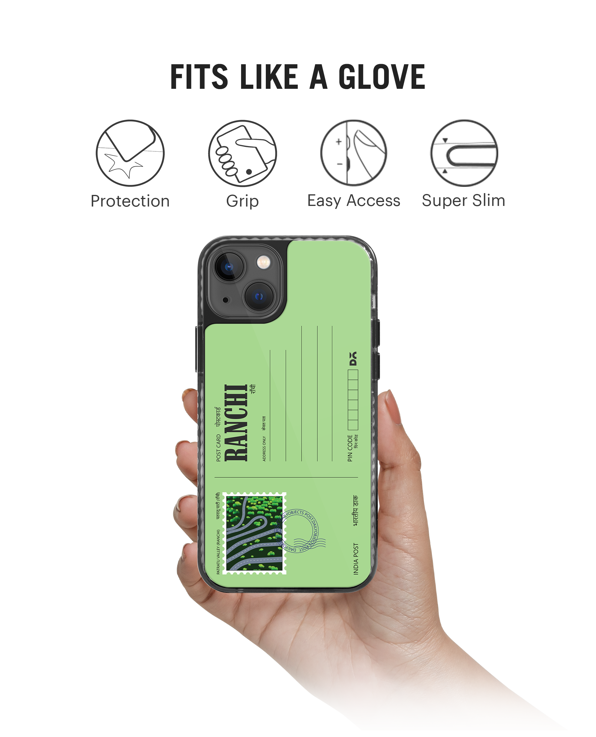 DailyObjects Ranchi Patratu Valley Postcard Stride 2.0 Case Cover