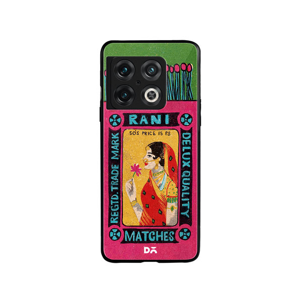 

DailyObjects Rani Matchbox Glass Case Cover For OnePlus 10 Pro