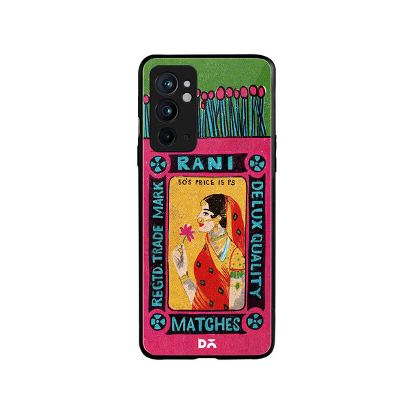 

DailyObjects Rani Matchbox Glass Case Cover For OnePlus 9RT