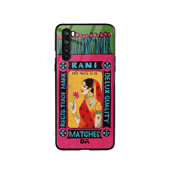 

DailyObjects Rani Matchbox Glass Case Cover For OnePlus Nord