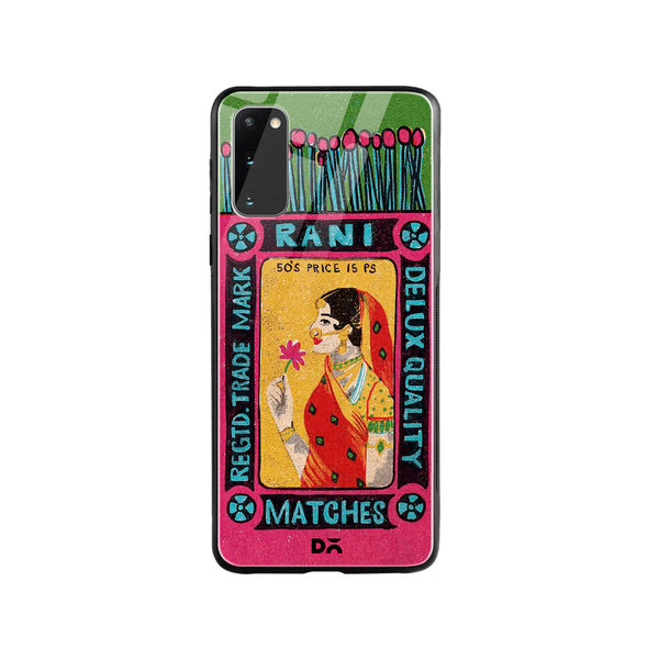 

DailyObjects Rani Matchbox Glass Case Cover For Samsung Galaxy S20