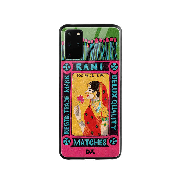 

DailyObjects Rani Matchbox Glass Case Cover For Samsung Galaxy S20 Plus