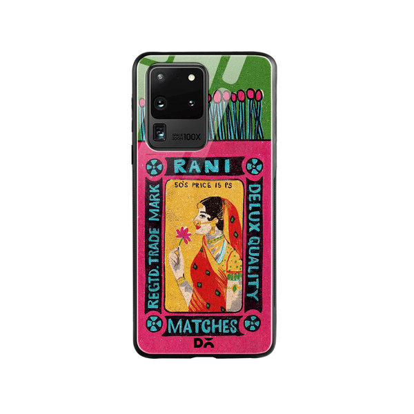 

DailyObjects Rani Matchbox Glass Case Cover For Samsung Galaxy S20 Ultra