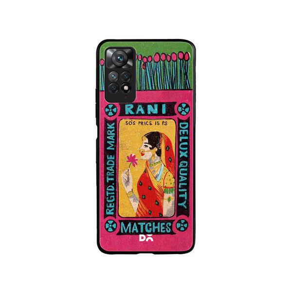 

DailyObjects Rani Matchbox Glass Case Cover For Xiaomi Redmi Note 11 Pro