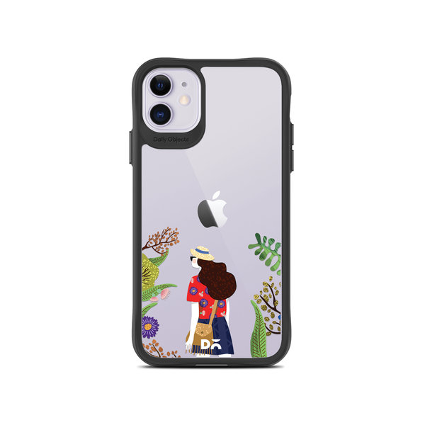 

DailyObjects Rastafari Black Hybrid Clear Case Cover For iPhone 11