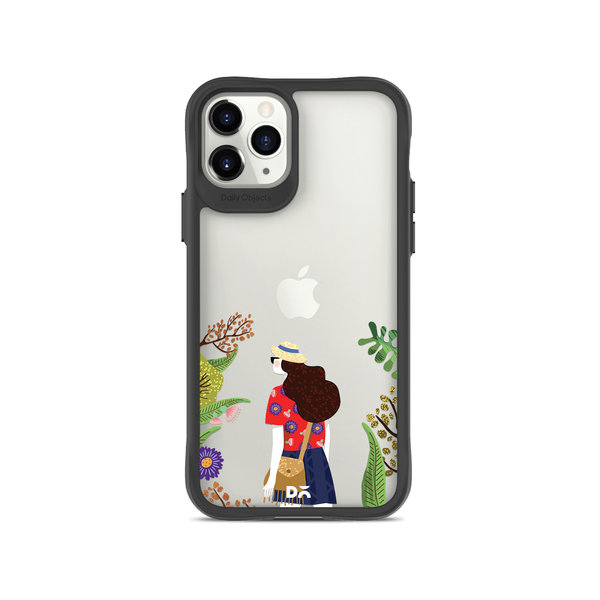 

DailyObjects Rastafari Black Hybrid Clear Case Cover For iPhone 11 Pro