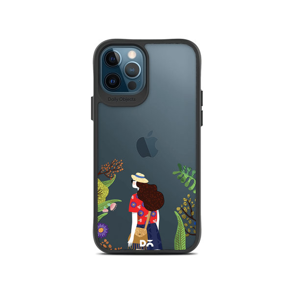 

DailyObjects Rastafari Black Hybrid Clear Case Cover For iPhone 12 Pro Max