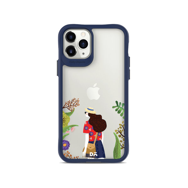 

DailyObjects Rastafari Blue Hybrid Clear Case Cover For iPhone 11 Pro