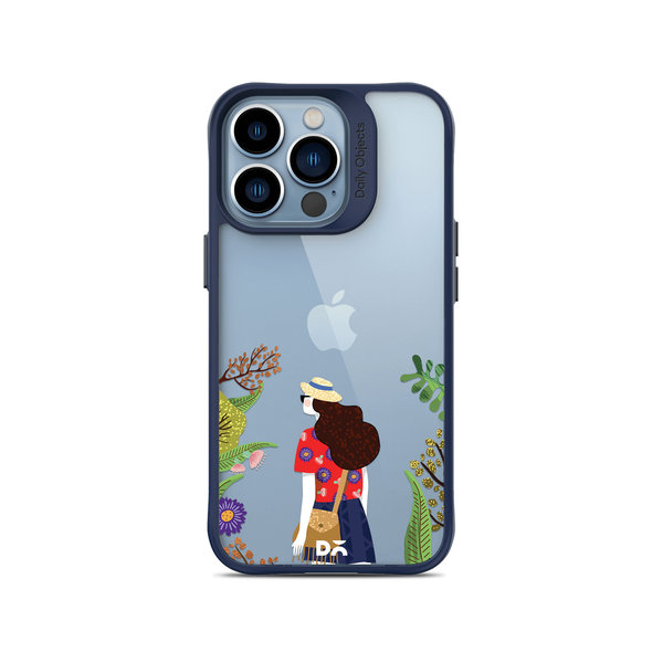 

DailyObjects Rastafari Blue Hybrid Clear Case Cover For iPhone 13 Pro Max