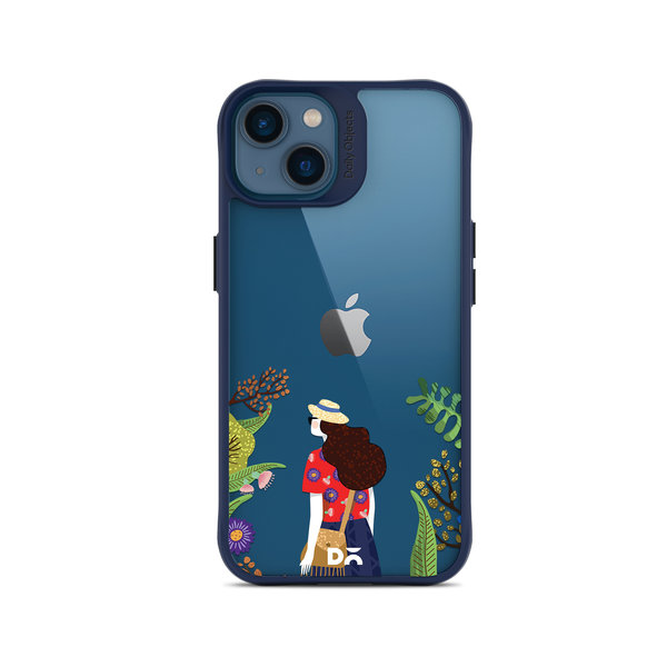 

DailyObjects Rastafari Blue Hybrid Clear Case Cover For iPhone 14 Plus