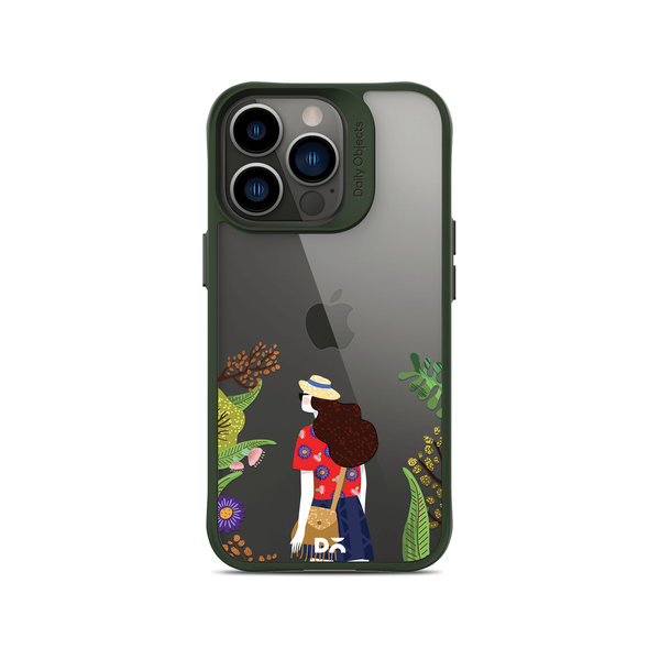 

DailyObjects Rastafari Green Hybrid Clear Case Cover For iPhone 13 Pro Max