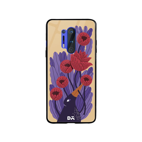 

DailyObjects Raven Rush Glass Case Cover For OnePlus 8 Pro