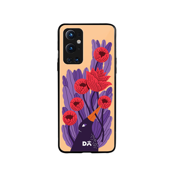 

DailyObjects Raven Rush Glass Case Cover For OnePlus 9 Pro