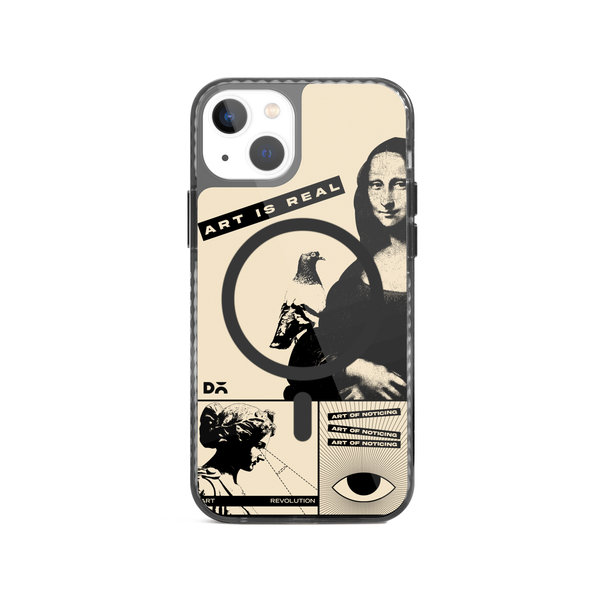 

DailyObjects Real Art Stride 2.0 Clear MagSafe Phone Case Cover For iPhone 14