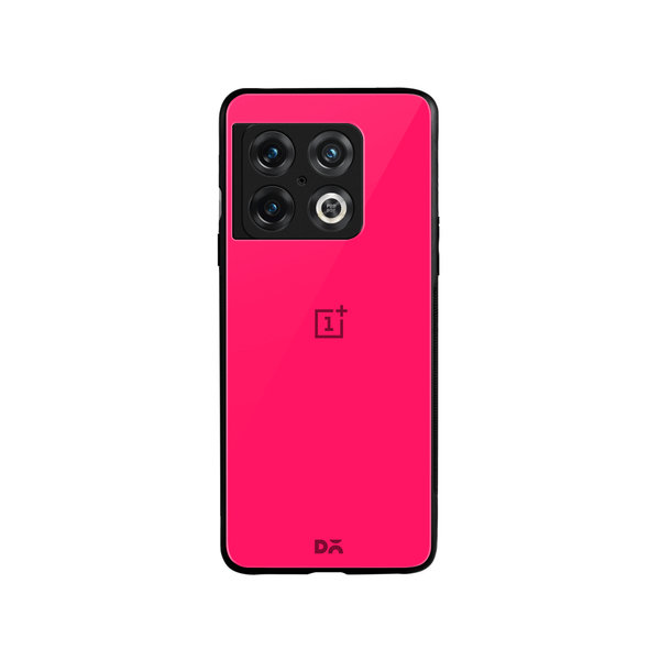 

DailyObjects Red Magenta Glass Case Cover For OnePlus 10 Pro