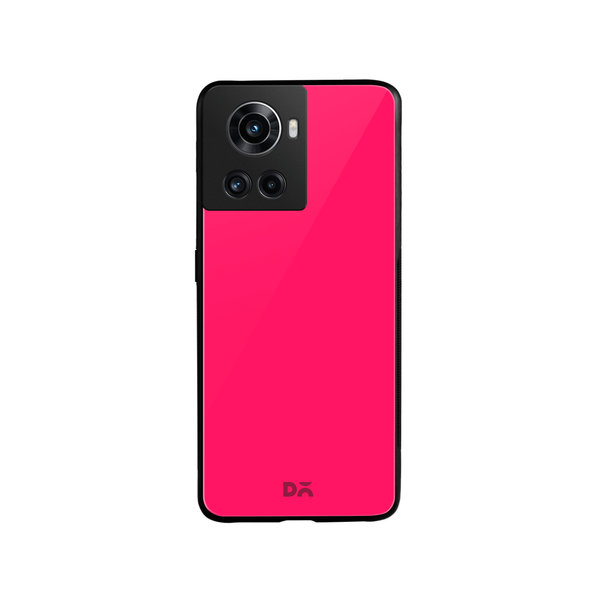 

DailyObjects Red Magenta Glass Case Cover For OnePlus 10R