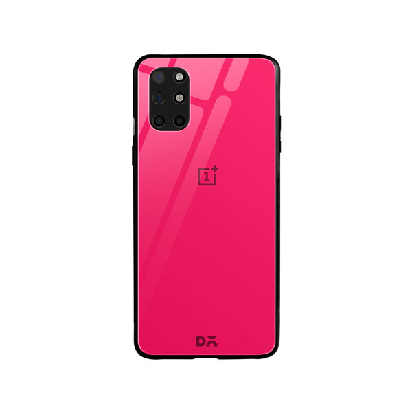 

DailyObjects Red Magenta Glass Case Cover For OnePlus 8T