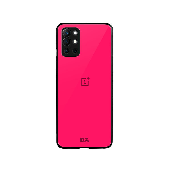 

DailyObjects Red Magenta Glass Case Cover For OnePlus 9R