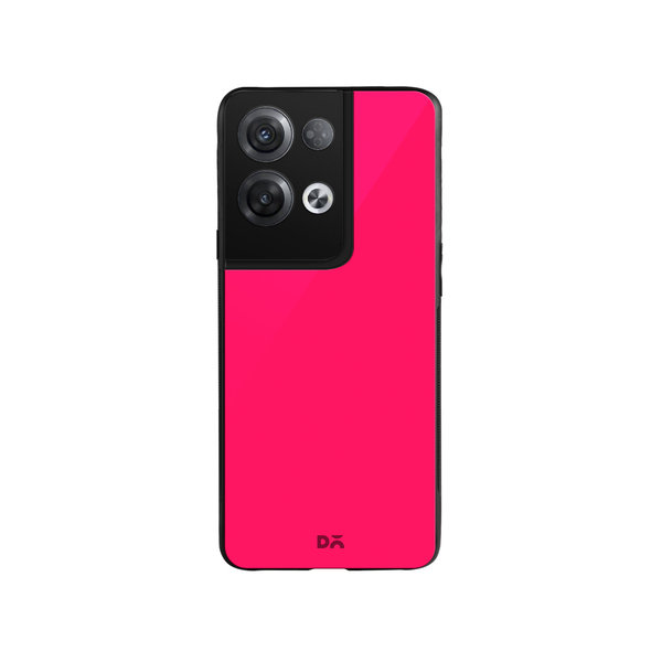 

DailyObjects Red Magenta Glass Case Cover For Oppo Reno 8 Pro Plus