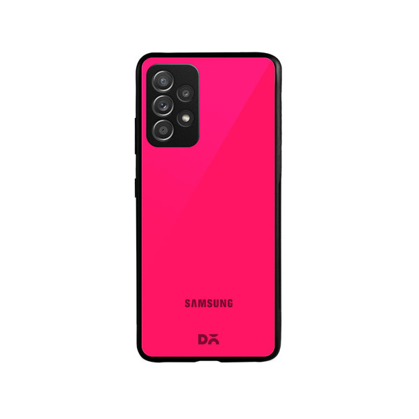

DailyObjects Red Magenta Glass Case Cover For Samsung Galaxy A52