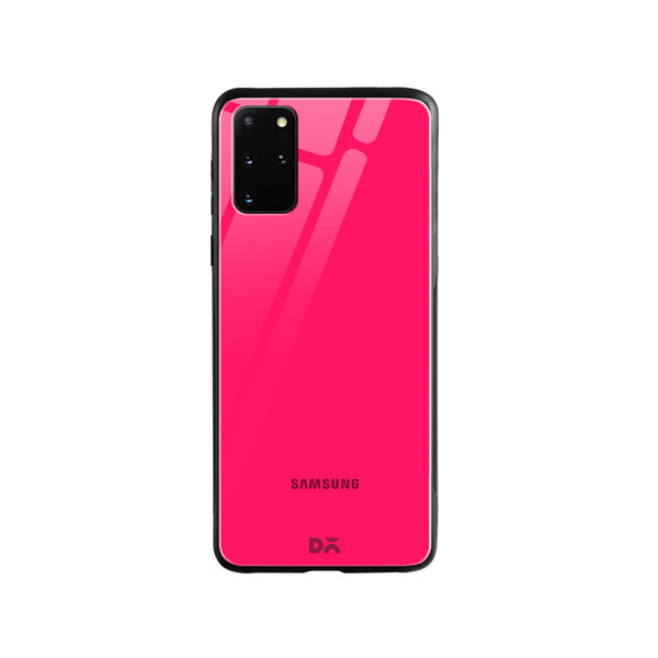

DailyObjects Red Magenta Glass Case Cover For Samsung Galaxy S20 Plus