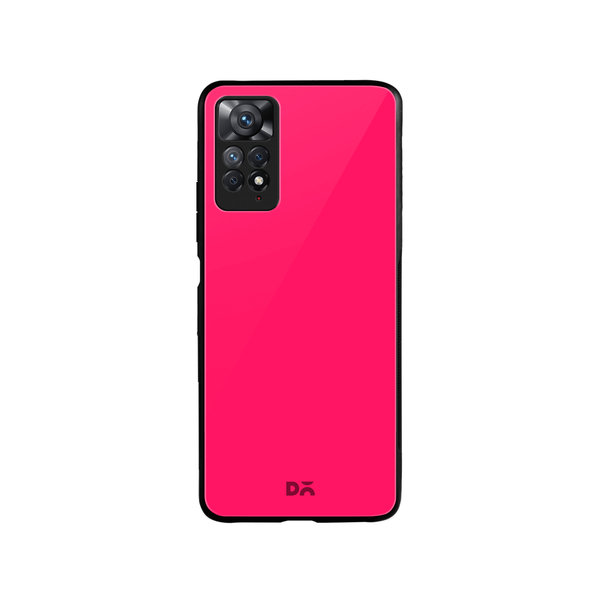 

DailyObjects Red Magenta Glass Case Cover For Xiaomi Redmi Note 11 Pro