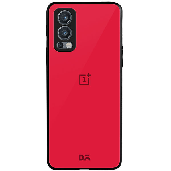 DailyObjects Red Rose Glass Case Cover For OnePlus Nord 2