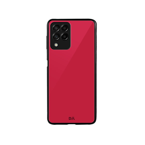 

DailyObjects Red Rose Glass Case Cover For Samsung Galaxy M53