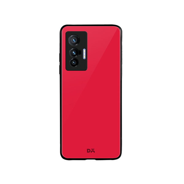 

DailyObjects Red Rose Glass Case Cover For Vivo X70