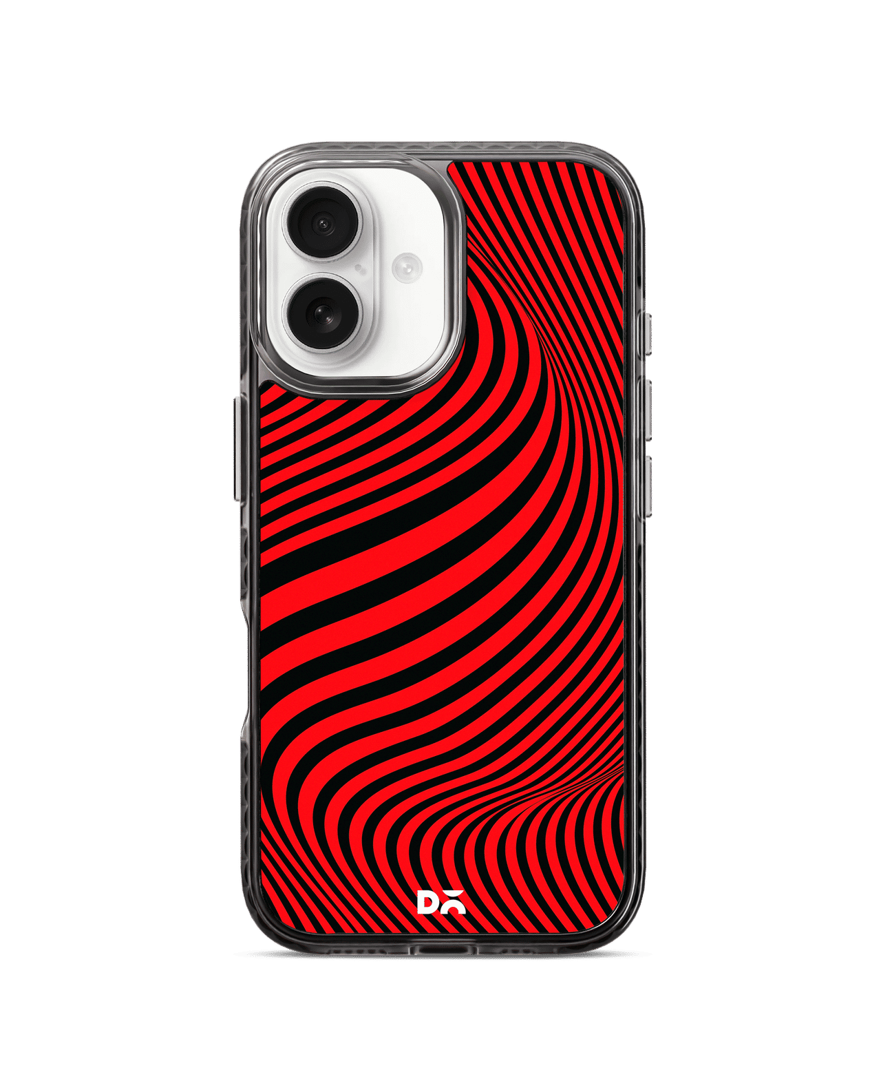 Red Waves Stride 2.0 MagSafe Case Cover For iPhone 17