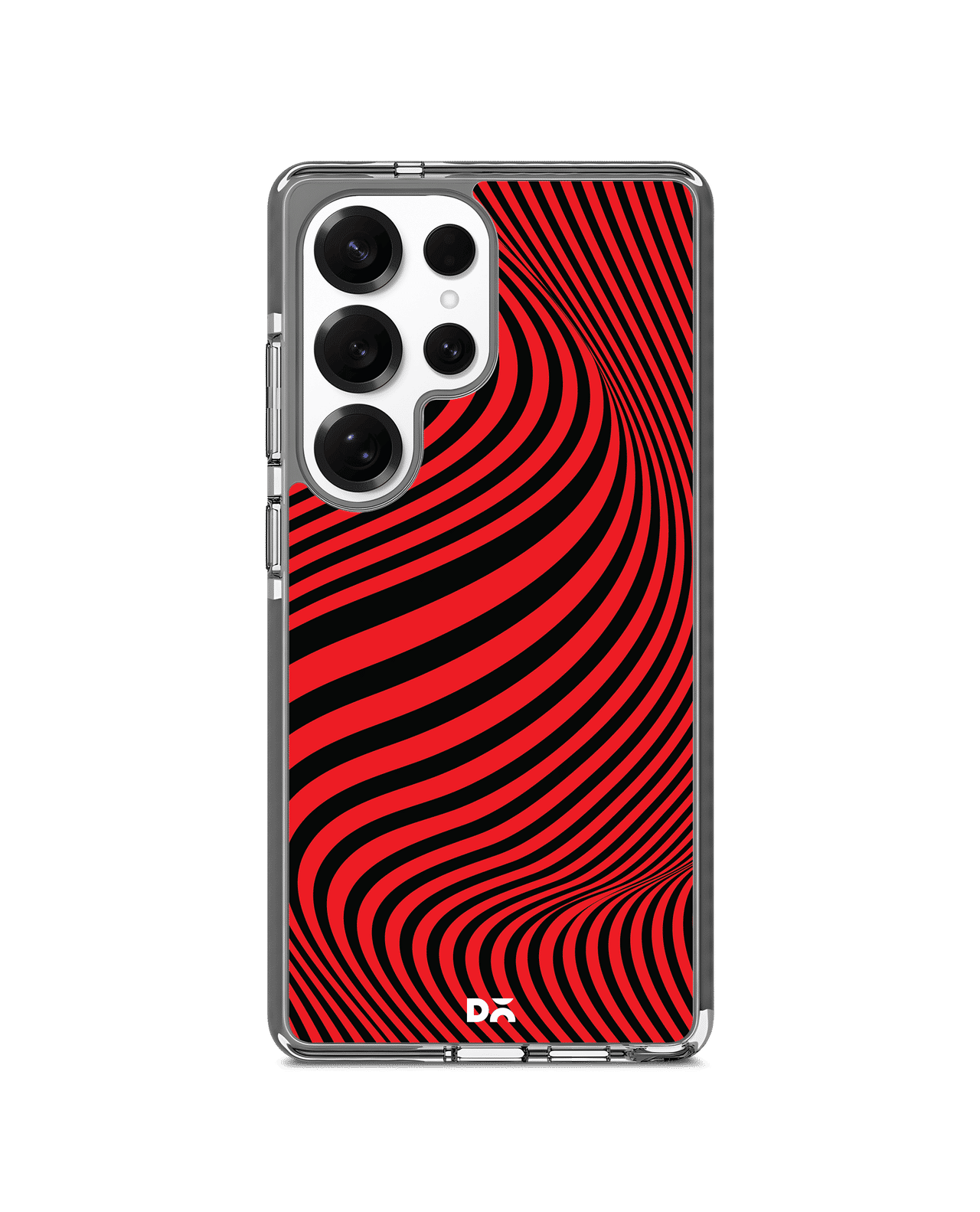 Red Waves Stride 3.0 Magnetic Case Cover For Samsung Galaxy S25 Ultra
