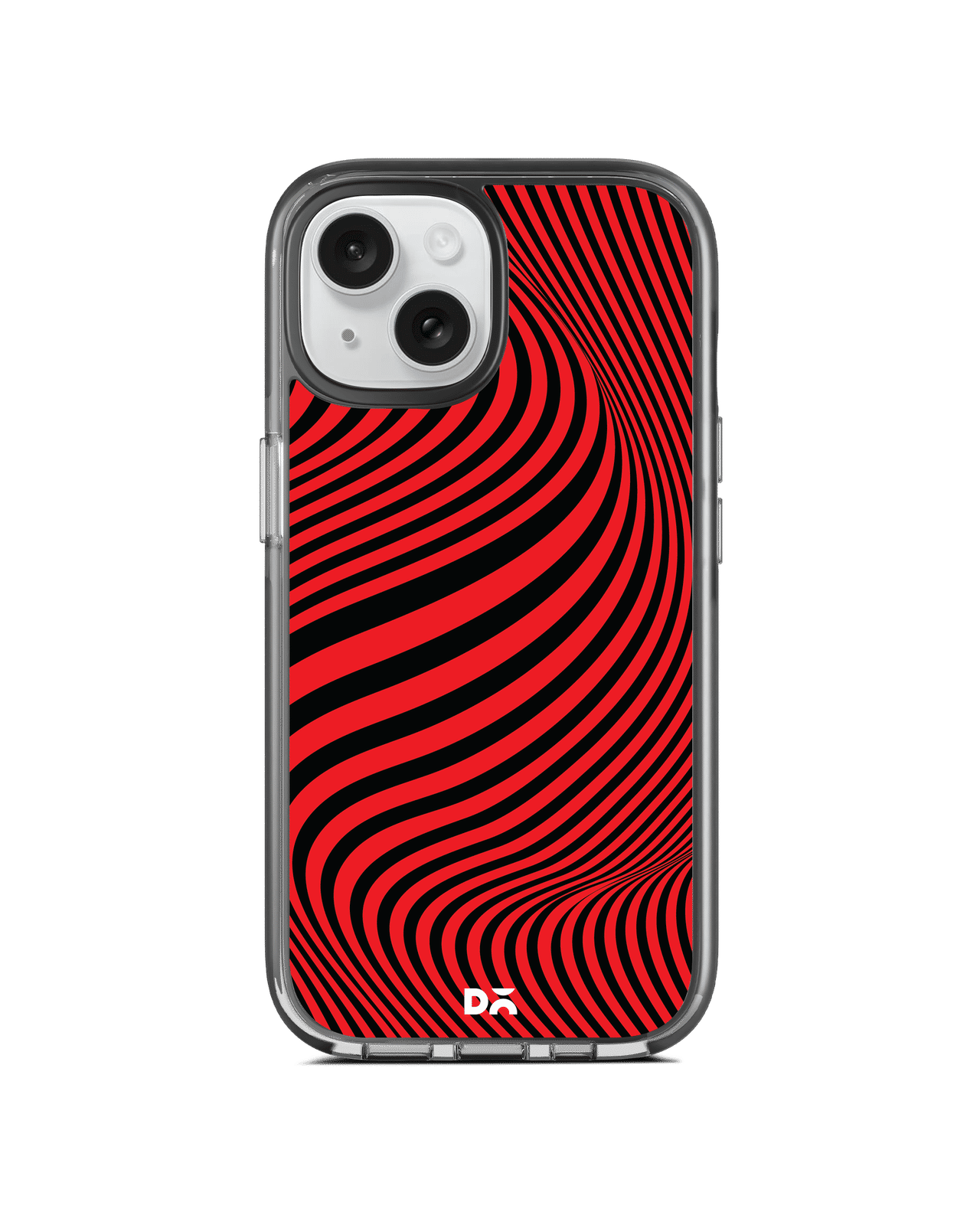 Red Waves Stride 3.0 MagSafe Case Cover For iPhone 14