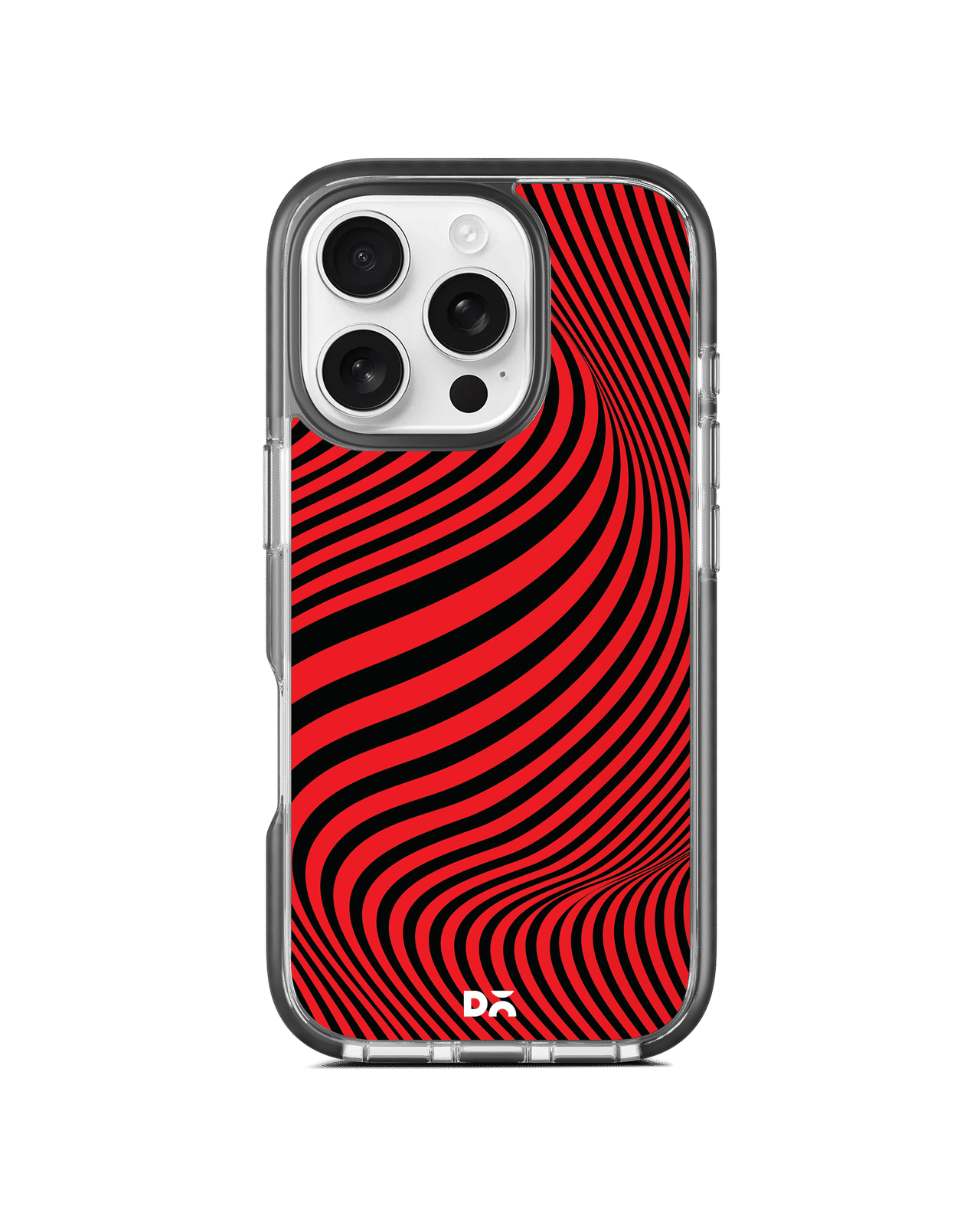 Red Waves Stride 3.0 MagSafe Case Cover For iPhone 16 Pro