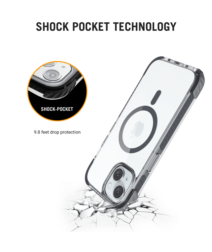 DailyObjects Reflex MagSafe Shield Case Cover For iPhone 15 Plus