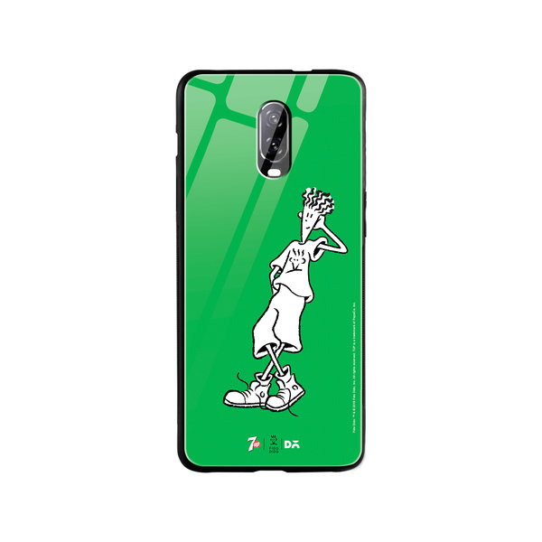

DailyObjects Relaxed Fido Glass Case Cover For OnePlus 7
