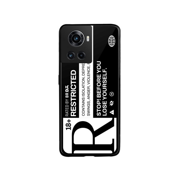 

DailyObjects Restricted Glass Case Cover For OnePlus 10R