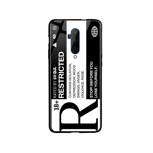 

DailyObjects Restricted Glass Case Cover For OnePlus 7T Pro