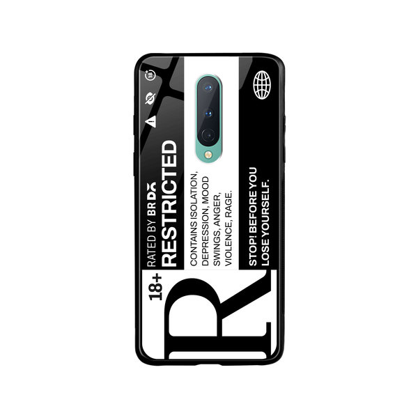 

DailyObjects Restricted Glass Case Cover For OnePlus 8